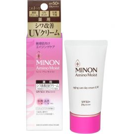 1号仓-第一三共蜜浓 氨基酸抗衰保湿滋润防晒日霜 抗UV SPF50+ PA++++ 30g MINON 补水防干燥 抗皱舒缓 强韧屏障
