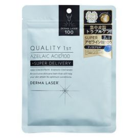 1号仓-QualityFirst肤丽泽 壬二酸控油保湿改善皮肤粗糙面膜 7片 3个装 DERMA LASER 抑制皮脂分泌色素沉着 凯丽肤 皇后的秘密同公司出品