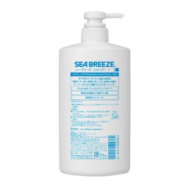 1号仓-SEABREEZE海帆   去除汗渍油垢 减少打结 清爽头皮 洗发水 600ml 保护头皮屏障 氨基酸 薄荷醇