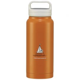 1号仓-斯凯达 大容量 双层结构设计 保温保冷 不锈钢保温杯 800ml 1个 史努比沙滩球图案 Skater 广口设计 冷热皆宜 旋盖式带手柄瓶盖