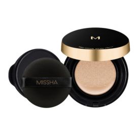 1号仓-谜尚 专业级覆盖遮瑕 魔法气垫 哑光感粉底液  SPF50+ PA++++ 15g MISSHA 粉饼膏 积雪草 防晒底妆 珠光感 