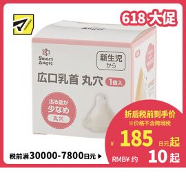 1号仓-西松屋 婴儿替换奶嘴 圆孔 1个