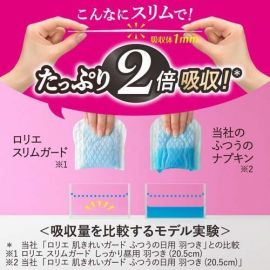 1号仓-Kao花王 Laurier乐而雅 S系列零触感瞬吸超薄棉柔日用卫生巾姨妈巾 20.5cm 28片