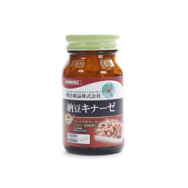 2号仓-明治药品 新健康kirari系列 纳豆激酶2000FU纳豆精胶囊 预防血栓形成 60粒