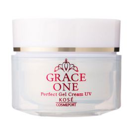 1号仓-高丝GRACE ONE 9合1保湿抗氧 浓润胶原蛋白防晒面霜 100g SPF50+ PA++++ KOSE 提亮肤色 丰盈紧肤 改善暗沉