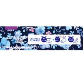 1号仓-UNICHARM尤妮佳 SOFY苏菲 肌肤亲柔 量多适用 夜用护翼卫生巾 36cm 8片 高吸收防漏 保持干爽 温和呵护