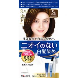 1号仓-塔丽雅 白发快染双管无味染发剂 5E优雅深棕 40g+40g DARIYA SALON de PRO 白发染发剂 最快15分钟上色