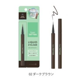 1号仓-K-Palette 持久防水 极细笔头 双重防晕染 液体眼线笔 0.67ml 柔滑显色 速干设计 温水可卸