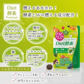 2号仓-医食同源 营养平衡 提升代谢 植物发酵浓缩 藤黄果提取 Premium果蔬DIET酵素 120粒 ISDG 温和辅助 饮食搭配 减少油腻积累【保质期到：2026年4月3日】