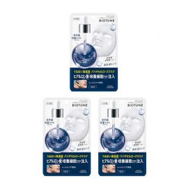 1号仓-高丝CLEAR TURN 滋润干燥肌肤 提升光泽感 高效保湿 生物纤维面膜 1片 3个装 深层滋润 强效保湿 贴合肌肤 渗透角质层