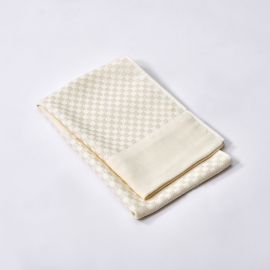 1号仓-西川 美容系列 配合维生素E 润肌护肤洗面巾  34×80cm 1条 象牙色 newmine 防止干燥 给予润泽 改善肌肤纹理