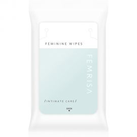 1号仓-松本清FEMRISA 亮白滋润私处专用洁肤湿巾 清新梨香味 24片 女性护理 适用婴儿 可冲入马桶 柔软无纺布 温和去污