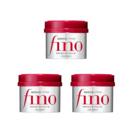 1号仓-芬浓fino 干枯毛躁护理 柔顺触感 滋润修护 发膜 230g 3个装 深层护理 改善分叉干枯毛躁