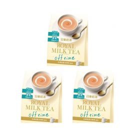 2号仓-日东红茶 低咖啡因 低糖不腻口 浓郁奶香 即溶皇家奶茶粉 9g×8条 3个装 不影响睡眠 细腻口感 顺滑柔和