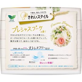 1号仓-Kao花王 Laurier乐而雅 无压力超薄轻透卫生巾护垫 无护翼 水果花香 72片