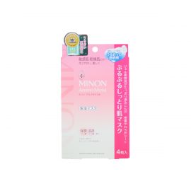 【停产】1号仓-第一三共 MINON蜜浓 氨基酸补水保湿修护凝胶面膜 4片