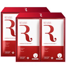 【終売】1号仓-原泽制药REVISIS 保湿肌肤修复红色面膜套装 30片x2盒