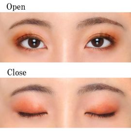 1号仓-千肤恋 细腻服帖 持久显色 易晕染 双色眼影盘 2.4g CHIFURE 哑光珠光 柔滑粉质 贴合眼皮 不飞粉