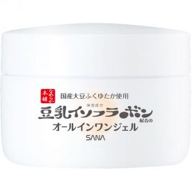1号仓-莎娜 滋润补水丰盈紧肤 豆乳美肌多效保湿凝胶霜 100g SANA 六效合一精简护肤