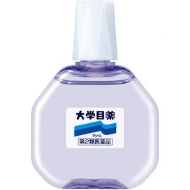 2号仓-参天制药 大学系列 抗眼疲劳干涩滋润滴 眼液眼药水 15ml【第2类医药品】 Sante 抑制发炎 保湿锁水 舒缓肌肤 抑制炎症【寒冷地区勿拍，易冻结】