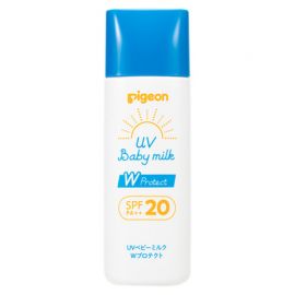1号仓-贝亲 防晒防花粉PM2.5 宝宝UV双重保护防晒霜 SPF20 PA++ 45g Pigeon 敏感肌用 婴儿防晒霜 