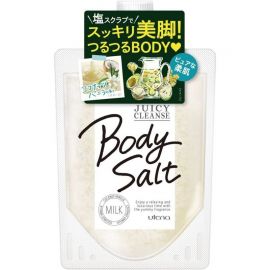 1号仓-utena佑天兰 JUICY CLEANSE 去角质身体磨砂膏磨砂盐 椰子牛奶香 300g