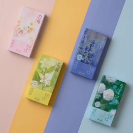 1号仓-日本香堂 传承系列 日本线香 白梅花香味 50g NipponKodo 添加玫瑰与橙花精油 熏香 香薰 室内香氛