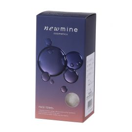 1号仓-西川 美容系列 配合维生素E 润肌护肤洗面巾  34×80cm 1条 象牙色 newmine 防止干燥 给予润泽 改善肌肤纹理