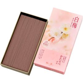 1号仓-日本香堂 传承系列 日本线香 白梅花香味 100g NipponKodo 添加玫瑰与橙花精油 熏香 香薰 室内香氛