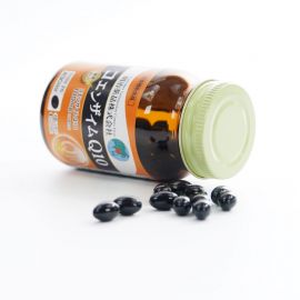 2号仓-明治药品 含辅酶Q10 维持体力 减轻疲劳感 营养胶囊 60粒 日常营养补充 保持每日元气 大豆卵磷脂