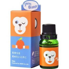 【取扱中止】1号仓-Daily Aroma Japan BIKEN美健 甜橘舒活精油 活力猴 10ml
