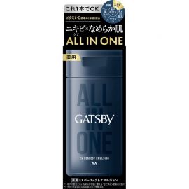 1号仓-漫丹杰士派 预防粉刺痘痘 3合1男士护肤乳 黑色款 150ml Mandom GATSBY 改善毛孔粗大
