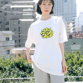 【取扱中止】1号仓-松本清matsukiyo 90周年纪念Beauty＆Youth联名短袖T恤 休闲舒适触感柔软 领子双线缝制