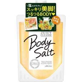1号仓-utena佑天兰 JUICY CLEANSE 去角质身体磨砂膏磨砂盐 葡萄柚香 300g
