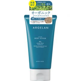1号仓-松本清ARGELAN 深层清洁 冰感净肤 去角质磨砂膏 柑橘香 150g 植物磨砂 吸附皮脂 毛孔清洁