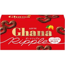 【取扱中止】 2号仓-LOTTE乐天 Ghana加纳 情人节心形牛奶巧克力 58g