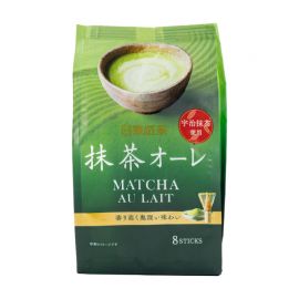 2号仓-日东红茶 醇香浓郁丝滑口感速溶冲饮 宇治抹茶欧蕾 12g×8包 精选宇治抹茶搭配牛奶