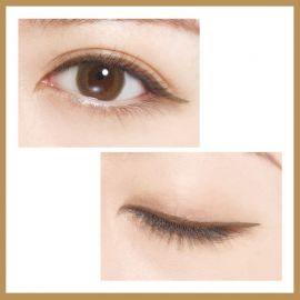 1号仓-D-UP 丝滑防水耐汗眼线液笔 超细笔尖持久不晕染 米黄色(牛奶卡布奇诺) 0.55ml