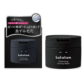 1号仓-Lululun 净澈毛孔 快速卸妆 酵素炭泥卸妆膏 黑瓶 90g 温和不拔干 平衡水油 紧致毛孔 去角质