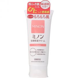 1号仓-第一三共 MINON蜜浓 敏感肌 无添加 保湿身体乳霜 90g
