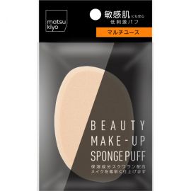 1号仓-松本清 matsukiyo 化妆海绵粉扑 多功能型 1个