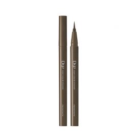 1号仓-D-UP 0.1mm极细笔尖 防水防汗 不易晕染 眼线液笔 0.6ml 柔雾灰棕色 不易脱色 适配多种肤色 植物萃取