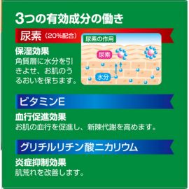 2号仓-近江兄弟 尿素20%配合 改善粗糙龟裂 缓解干痒泛红 护肤软化 修护霜 150g 【第3类医药品】 补水锁水 干裂角质 滋润柔软