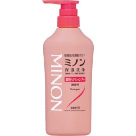 1号仓-第一三共 MINON蜜浓 敏感头皮氨基酸保湿洗发水 450ml