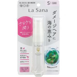 1号仓-La Sana 抚平毛躁 海藻免洗护发精华液 花果香清爽型 25ml 夜间修护 持久保湿 柔顺亮泽