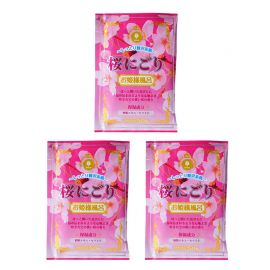 1号仓-小久保 滋润光滑肌肤 蜂蜜浴泡澡剂 50g 3个装 公主泡澡系列 打造湿润嫩滑肌肤 酒粕精华 神经酰胺