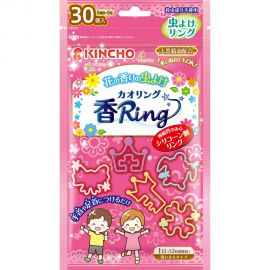 2号仓-KINCHO金鸟 KAORI RING 驱蚊虫手环 驱蚊手环 花香型N 30条 3个装