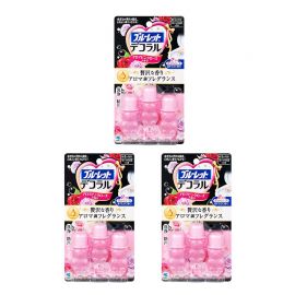 1号仓-小林制药 BLUELET 马桶开花马桶清洁凝胶 粉漾玫瑰香型 芳香除臭 22.5g 3个装