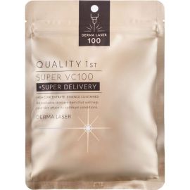 1号仓-QUALITY FIRST肤丽泽 VC100全能护理面膜 7片 3个装 DERMA LASER 增加肌肤弹力 透明感 淡斑预防黑色素形成 超级维生素C100面膜 皇后的秘密同公司出品 皇后的秘密同公司出品