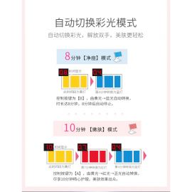 1号仓-belulu 光疗祛痘嫰肤 第2代美容院级大排灯LED＋红外线美容仪 1台 抗皱 淡化黑色素